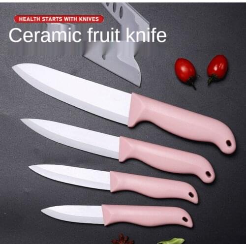 1pcs kitchen Knives Chef knife Ceramic Fruit Household Slicing melon fruit knife Creative Portable Cooking knife