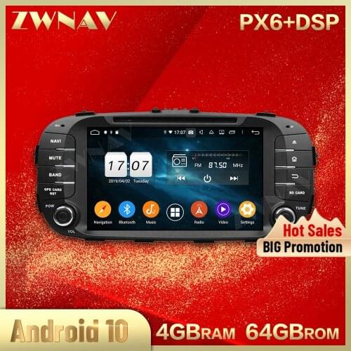 2 din Android 10.0 screen Car Multimedia player For KIA Soul 2014 video radio stereo android wifi GPS navi head unit auto stereo