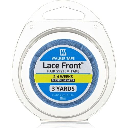 3 Yards Maximum Wear Favorite Lace Front Support Toupee Tape Blue Liner