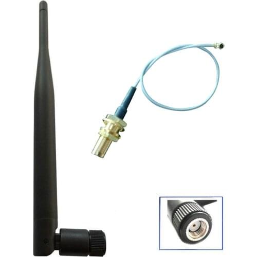 2.4GHz 5dBi WIFI Antenna Aerial SMA Male Plug Connector For Wireless Router Vertical Polarization 5dBi PCI U.FL IPX