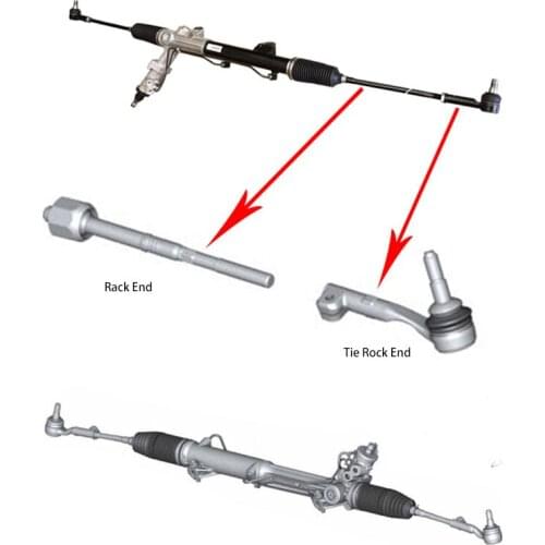 UGK Car Parts Axial Rod Tie Rod Ends For TOYOTA HIACE KDH212 45503-29836