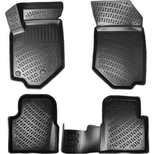 3D Car Floor Mat Black 4 cm Raised Borders For Citroen C5 2001- 2007 Perfect Fit Odorless Allergy Free Easy to Clean