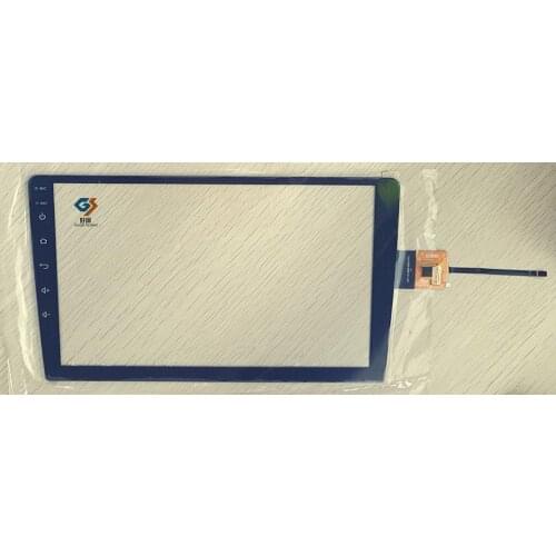 Black 9 inch touch screen for Erisin ES7895F Andriod car radio GPS navigation touch screen repair replacement parts