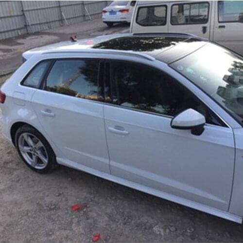 For Audi A3 8V 2012-2019 5 Doors Hatchback Sportback Silver Decorative Roof Rack Rails Luggage Carrier Bars Car Accsessories