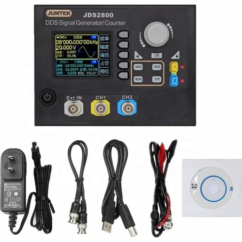 JDS2800 15MHz Dual-channel DDS Function Signal Generator Arbitrary Waveform Software Source