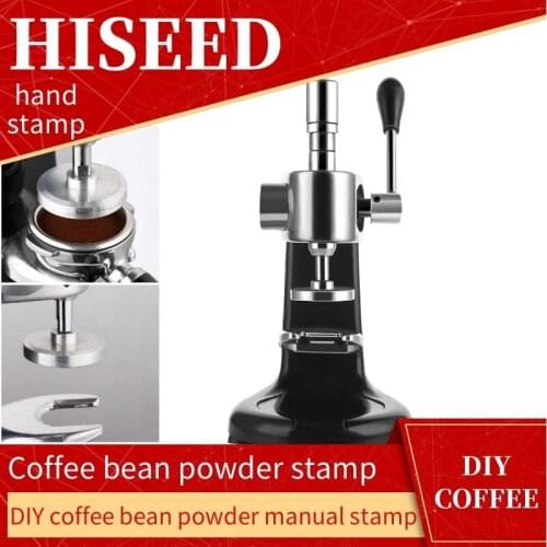 Coffee Tamper Handmade Coffee Fixed Pressed Powder Hammer Espresso Maker Coffee Machine