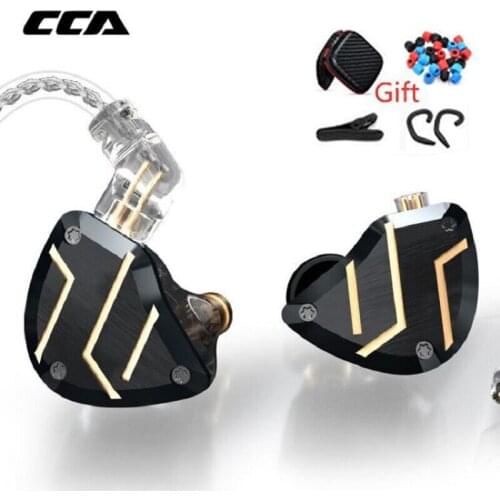 CCA C10 Pro Metal Earphones Wired Headset Gaming Earbuds With Microphone Bass Earbuds Earpiece Earphones Wired Headset for C12