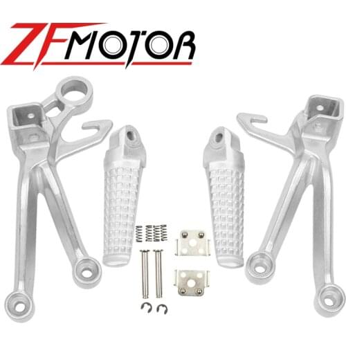 Motorcycle Rear Foot Pegs Footrest Bracket Set For Suzuki GSXR1000 GSXR 1000 2003-2004 K3 K4