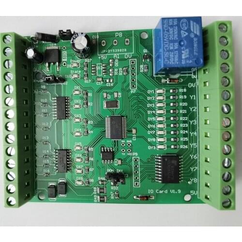 New C# learning Multi-function control card, RS485/RS232 IO card, more convenient PLC, high cost performance