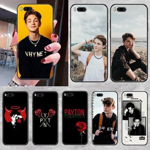 Payton Moormeier Phone case For Xiaomi Mi Max Note 3 A2 A3 8 9 9T 10 Lite Pro Ultra black 3D cell cover silicone prime trend