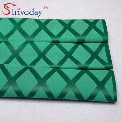 1 meter 5 color 40mm heat shrinkable tube DIY fishing rod racket anti-skid lightning protection handle jacket insulation pattern