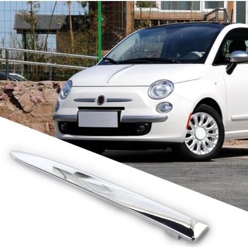 Upper Molding Trim Wear Resistant Exterior Decor ABS Right Left Front Bumper Chrome Molding Strip Car Part 735455041 735455042 f