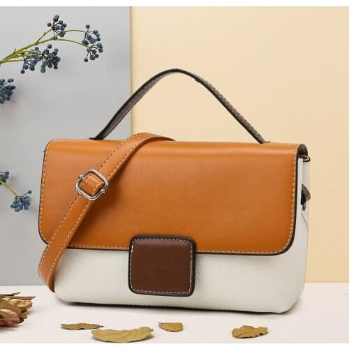 Luxury Designer Small PU Leather Crossbody Shoulder Bags With Short Handle for Women 2021 Box Handbags and Purses Luxury Totes