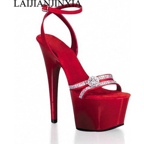 LAIJIANJINXIA New High Heels pole Dancing Sexy Shoes Beginner Dance High Heel Sandals 7cm Platform Pole Dance Shoes