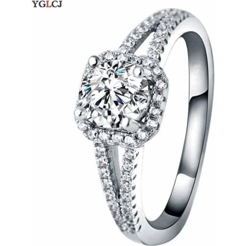 2020 Fashion Ring Ladies Zircon Engagement Accessories Ring Wedding Promise Jewelry Ring Female