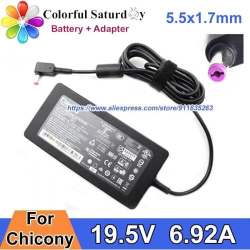 19.5V 6.92A A18-135P1A AC Adapter For ACER NITRO 5 AN515-44 N17C2 AN515-53 NITRO 7 ASPIRE 7 A715-75G A715-74G-71WS VX 15 Charger