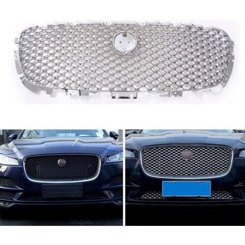 Car Plastic Center Front Radiater Upper Grille Mesk fit For Jaguar F-pace 2016-2018