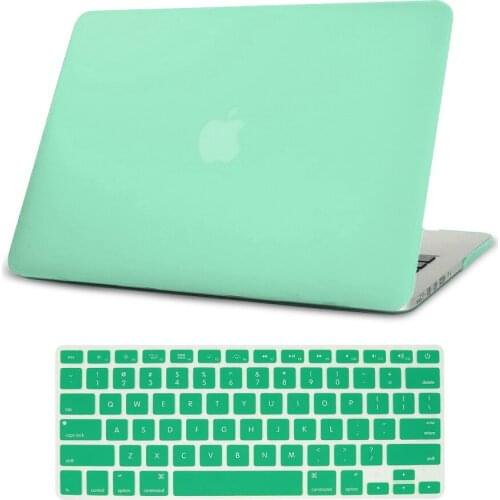 Laptop Case for Apple MacBook Pro 13/15/Air 13/11 Inch Hard Shell Solid Color Protective Shell + Keyboard Cover