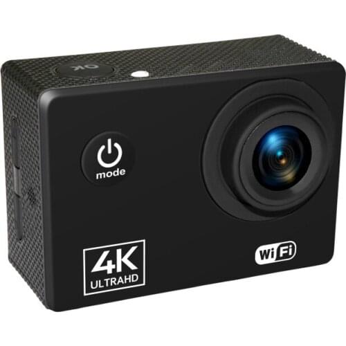 Action Camera 4K/60FPS WIFI 24MP Ultra HD Mini Helmet Cam with 2.0 Inch IPS Sn WiFi Waterproof Sports Camera