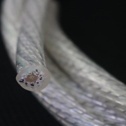 Hi End HIFI DIY XSSH Audio YIVO Good Performance 13mm OD 9 core 16AWG Speaker Wire Power Cable Cord