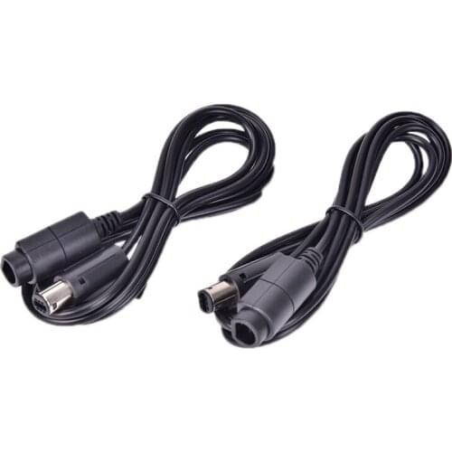 1.8m Controller Extension Cable for GameCube Black Controller Extension Cable for NS Game Controller Cable