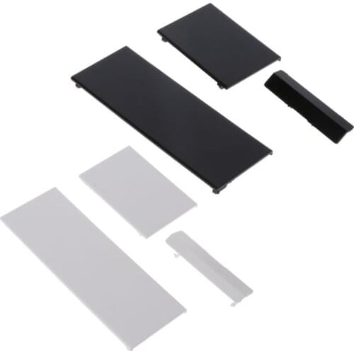 CPDD Replacement Memeory Card Door Slot Cover Lid 3 Parts Door Covers for nintendo Nintend Wii Console