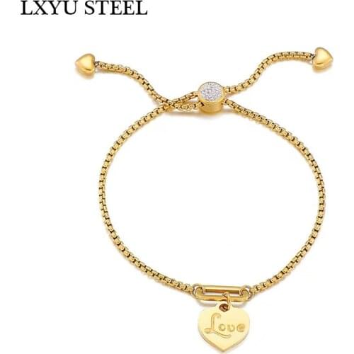 LXYUSTEEL Chain Bracelets
