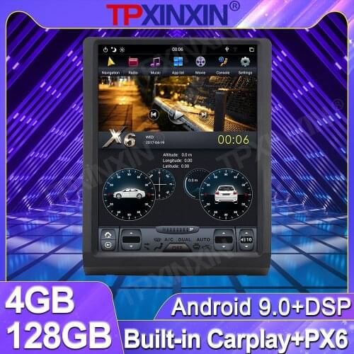 4+128G For Toyota Land Cruiser LC70 LC75 LC76 Android Tesla Vertical Screen Car Radio Tape recorder Multimedia player GPS Navi