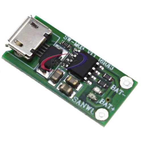 Lithium battery charging module 5V power supply constant current 1A charging original dedicated management chip