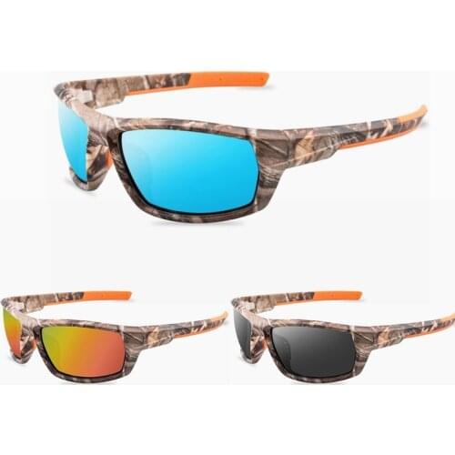 New Camouflage Sport Fishing Glasses Rayed Sun Glasses Goggles Outdoor Polarized Sunglasses Men Women Fishing Eyewear
