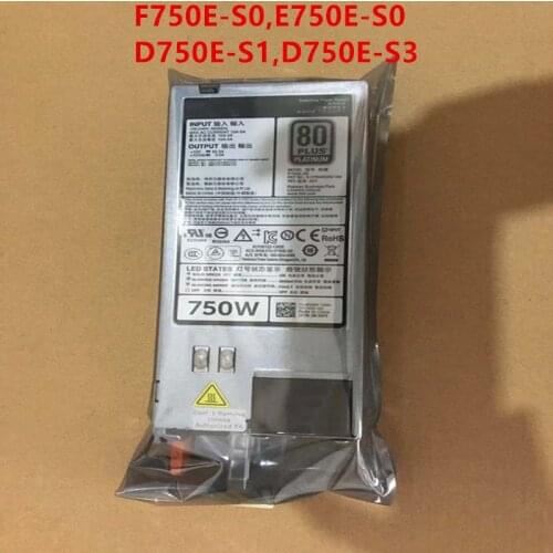 New PSU For Dell R620 520 720 820 920 T420 Power Supply 5NF18 E750E-S0/S1 F750E-S0 D750E-S1 D750E-S3 DPS-750AB-2 A/12 A/29 A