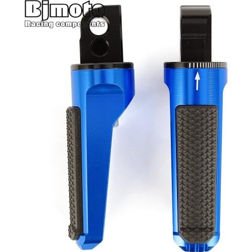 Pair Footrests For SUZUKI GSR600 700 GSX-R600 R700 R100 INAZUMA SFV650 GLADIUS SV650 Motorcycle Foot Pegs Rear Passenger Pedal