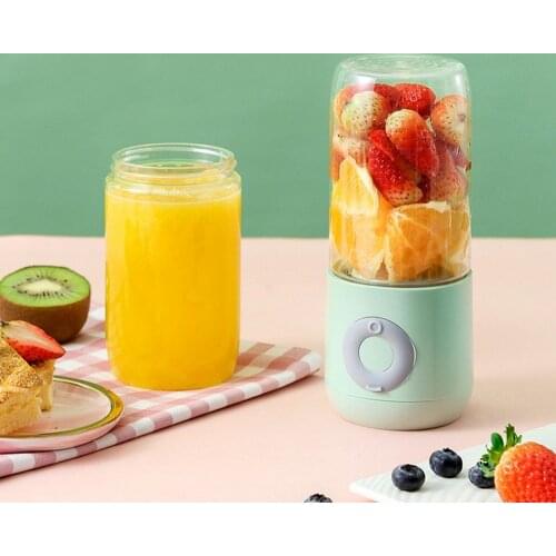 Portable Mixer USB Electric Fruit Juicer Handheld Smoothie Maker Blender Stirring Rechargeable Mini Food Processor Juice Cup
