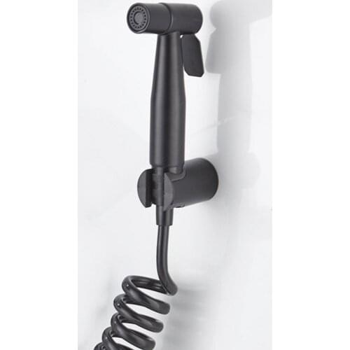 Hand sprayer 304 stainless steel bidet toilet companion spray high pressure-gun set washing artifact-booster washing nozzle