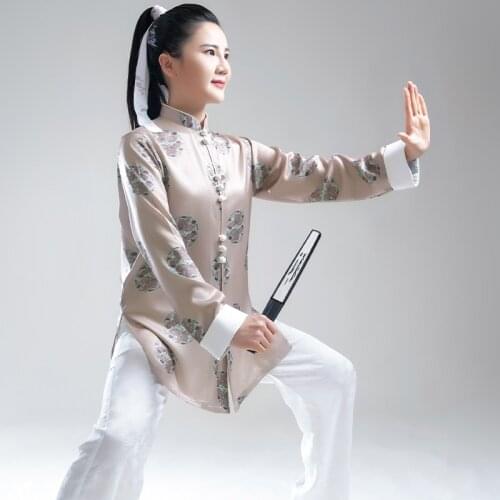 2021 Unisex kung fu tai chi uniform traditional Chinese clothing Summer martial arts uniform summer performanceFree shipping