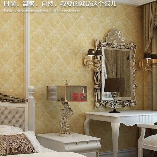 ZXqz 96 Europe Elegant Acanthus Leaf Non-woven Wallpaper Wall Decor Simple Wallpapers Papel de Parede Bedroom Living Room 2015