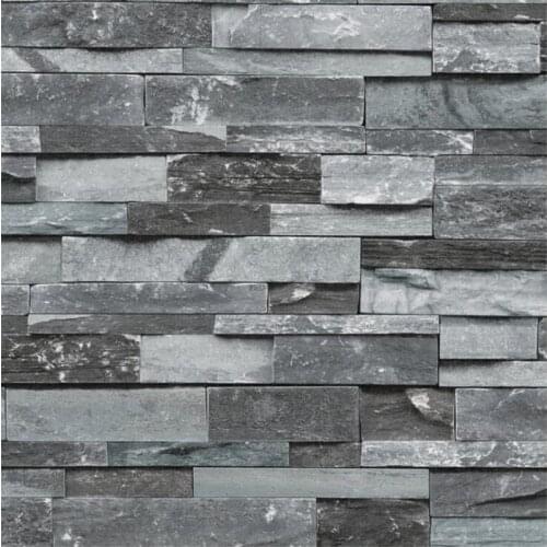 Beibehang Simulation 3d brick wallpaper living room television background wall paper culture stone wallpaper papel de parede