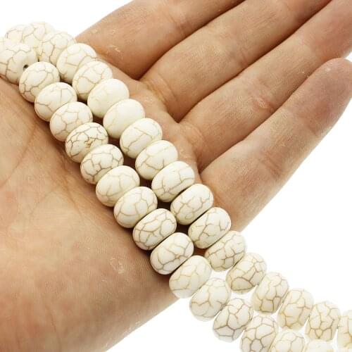 48pcs/bar Natural stone fashion beads Semi-precious stones colored cylindrical loose beads Bracelet necklace jewelry accessories