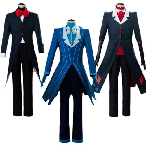 Anime Hazbin Hotel cosplay ALASTOR 2P cosplay costume halloween costume