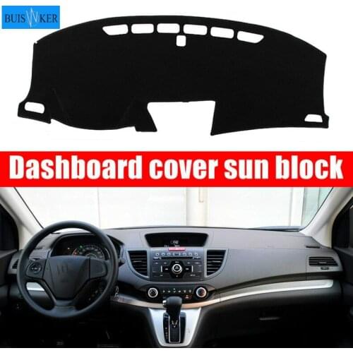 For Honda CRV CR-V 2012 2013 2014 2015 2016 Car Dashboard Cover Dash Mat Pad Sun Shade Instrument Protective Carpet Accessories