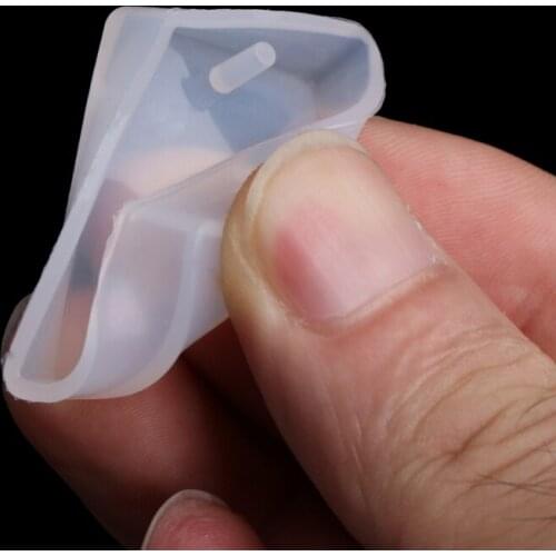 DIY Silicone Mould Craft Mold For Resin Necklace Jewelry Pendant Making E56C