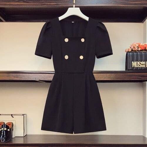 Korean Fashion Jumpsuit Summer Women Salopette One Piece Pants Monos Cortos De Verano Para Mujer Monos Sexy De Fiesta