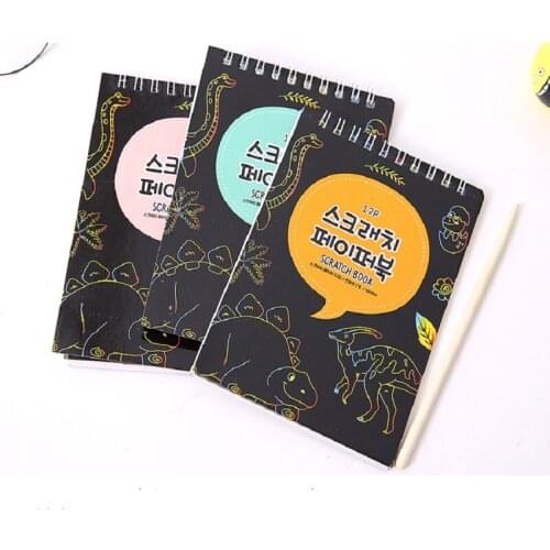 Creative Scrapbook Creative DIY Childrens Toy Cartoon Graffiti Sketchbook Scratchpad Color Painting