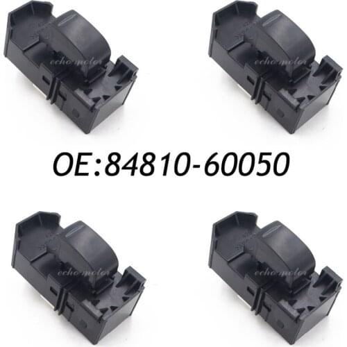 New 4pcs Power Window Switch Button For Toyota LAND CRUISER 84810-60050 8481060050 53-48002, 1S3343