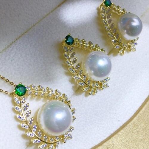 NEW ARRIVAL 925 Sterling Silver Pendant Base Settings Mountings Findings Parts for Pearl Crystal Jade Agate 5pcs/lot