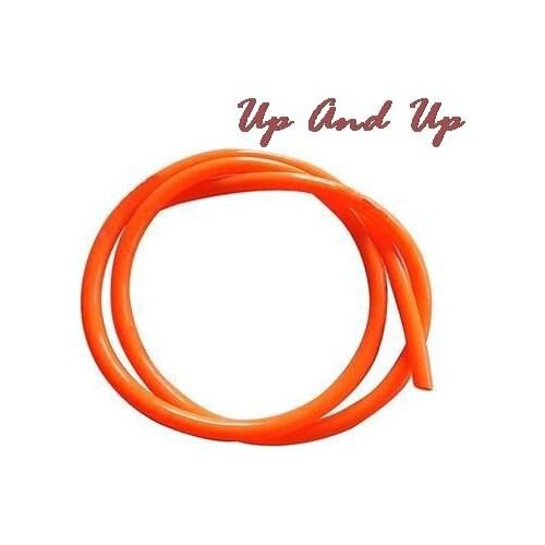 8mm Audew 1M Orange Motorcycle Dirt Bike Fuel Gas Oil Delivery Tube Hose Line Petrol Pipes