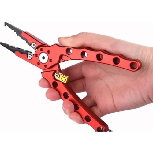 Fishing Plier split ring pliers Scissor Braid Line Lure Cutter Hook Remover etc. Tackle Tool Cutting Fish