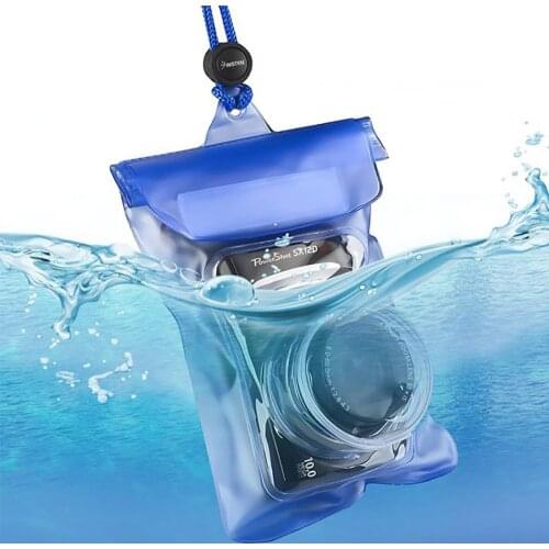 Waterproof Transparent Camera Case Underwater Diving Camera Housing Case Bag Protector Rainproof Against For Canon Nikon Pendax