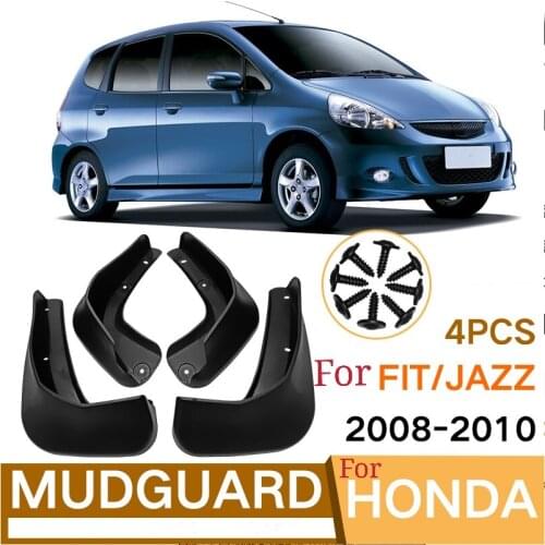 Car Mudguard For Honda Fit Jazz 2008-2010 High-quality Mudguard Anti-splash Protection Body Anti-fouling Automobile Accessories