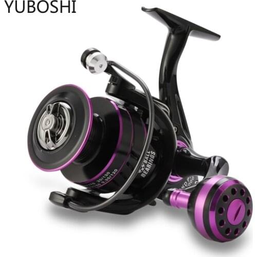 YUBOSHI Spinning Fishing Reel 5.0:1 Gear Ratio Left/right Interchangeable 1000-6000 Series Fishing Accessories